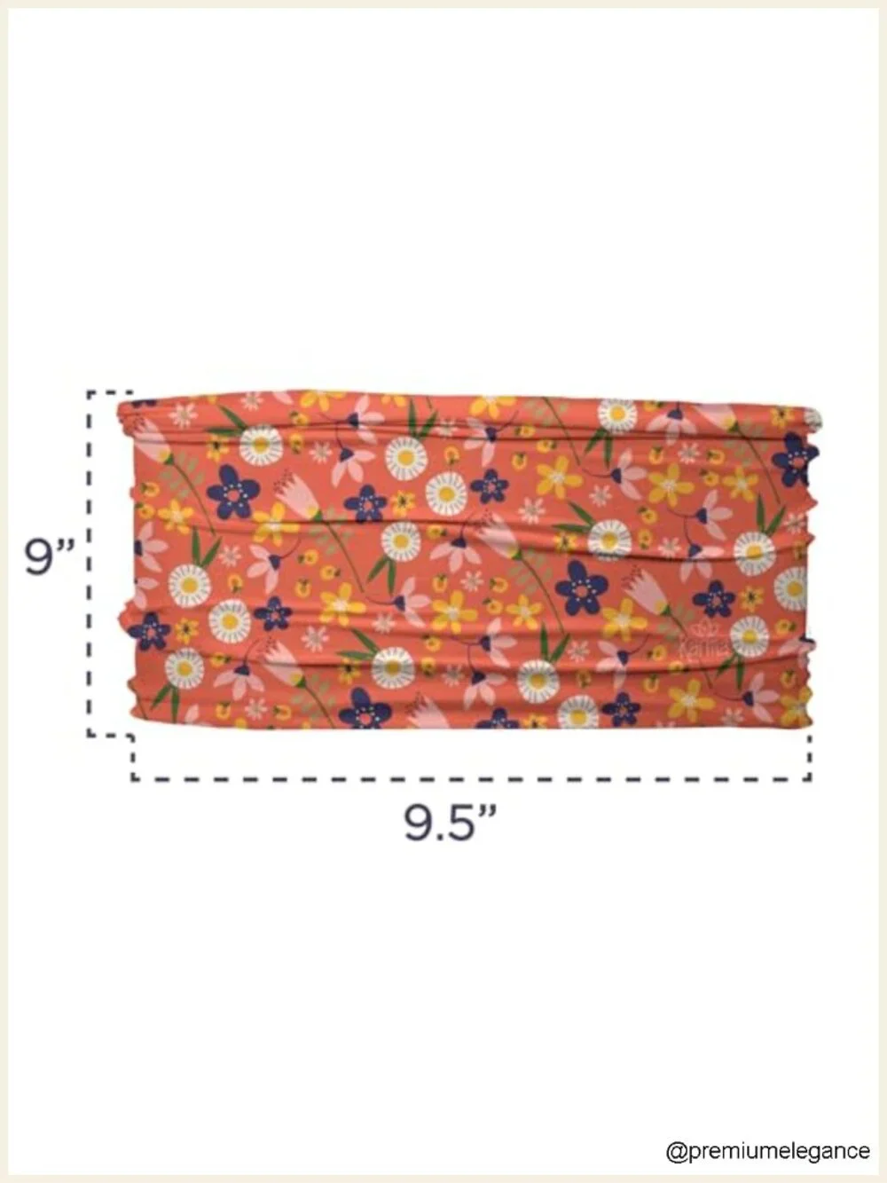 Women's Stretchy Fabric Hair Scarf Headband, Polyester, One Size